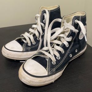 Size 2 big kids converse high top sneakers